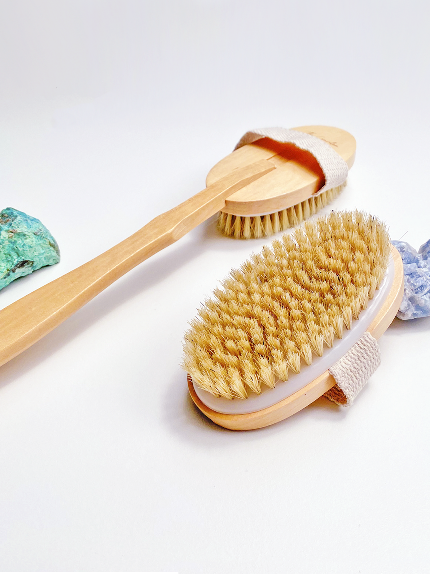 Body Brush Cepillo de Bambú Exfoliante