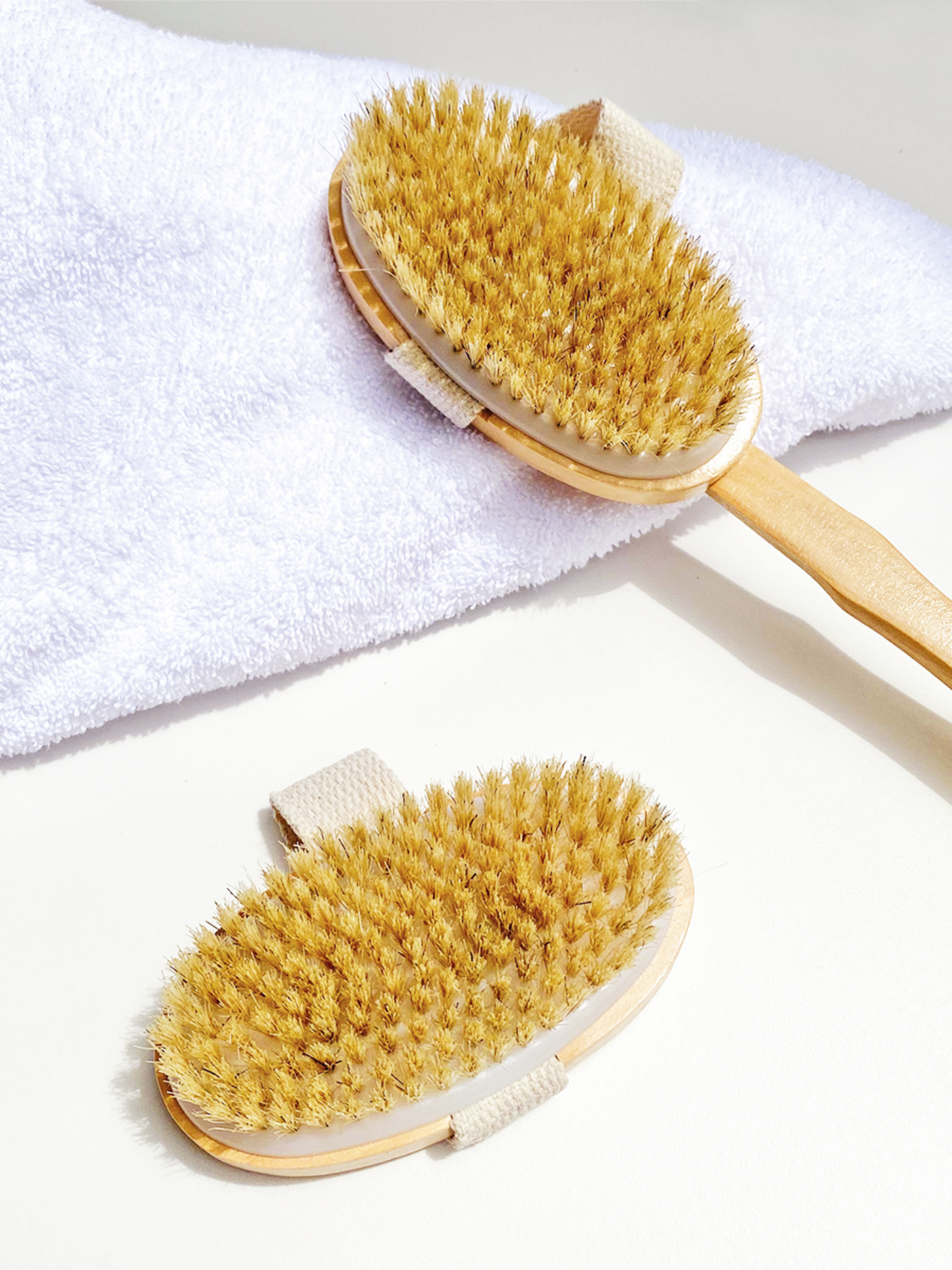 Body Brush Cepillo de Bambú Exfoliante