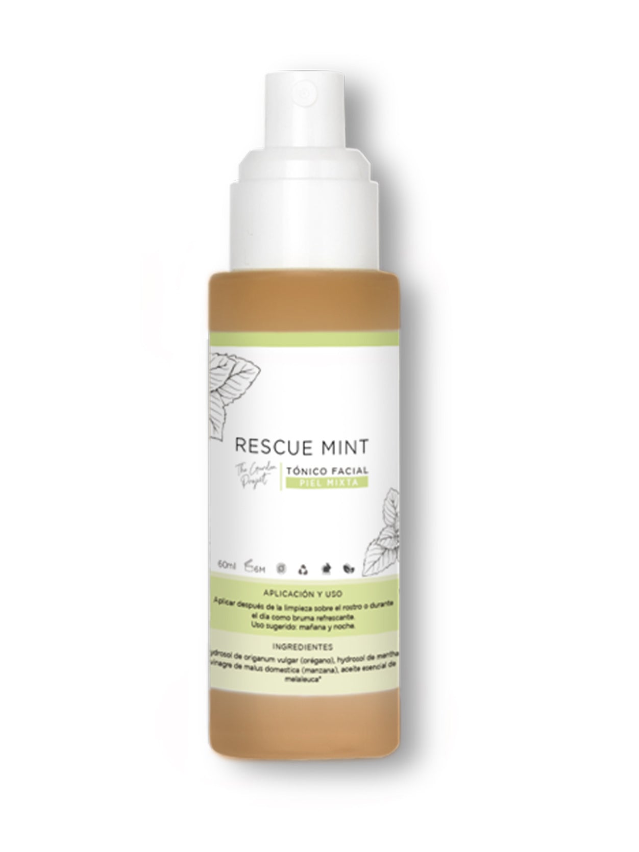 Tónico Rescue Mint Piel Mixta a Grasa 100ml